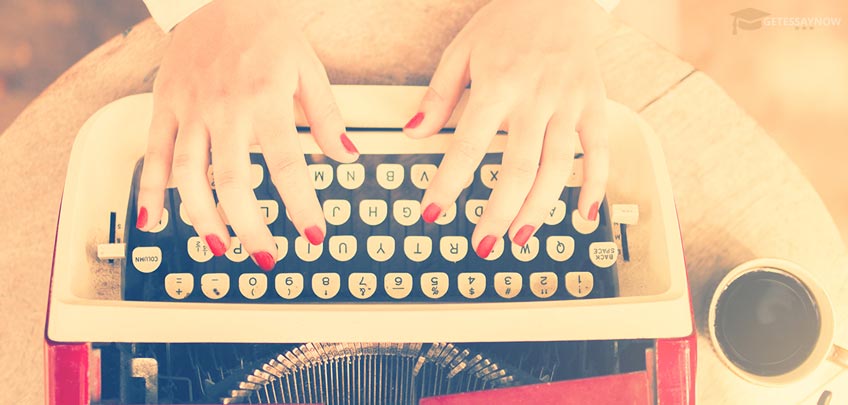 Composing on Typewriter