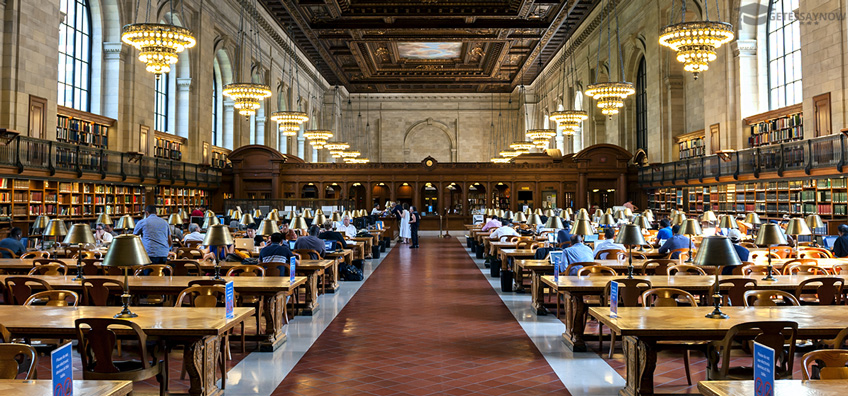 Library at the University