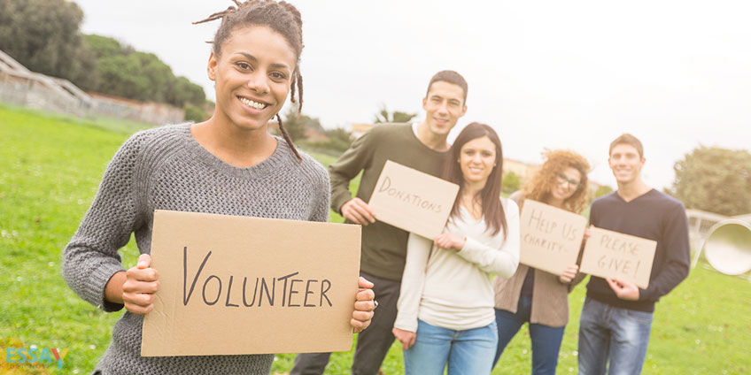 Students Volunteer